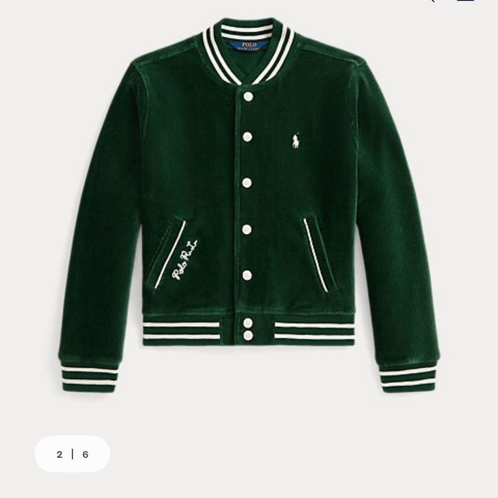 Rugby Ralph Lauren Forest Green Kids Jacket